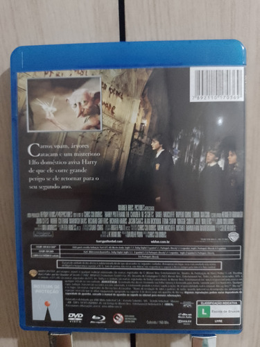 Blu Ray Harry Potter E A Câmera Secreta - Original