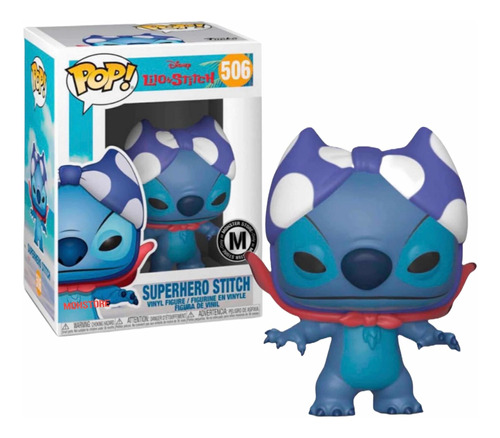 Funko Pop Disney Superhero Stitch #506 Lilo Stitch Exclusive