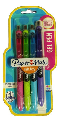 Boligrafo Paper Mate Ink Joy    Gel Pen - Colores