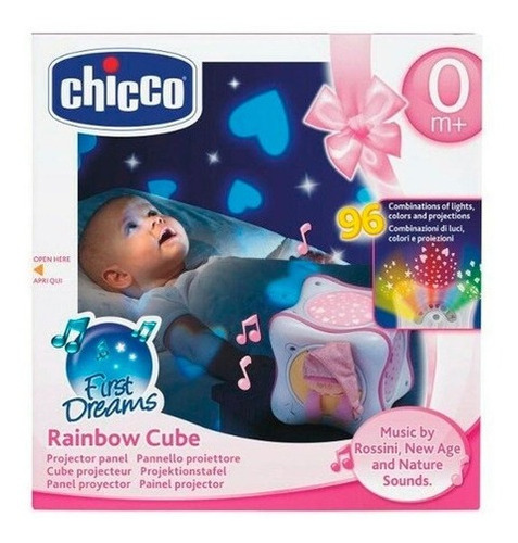 Imagen 1 de 5 de Chicco Proyector Rainbow Cube 24301
