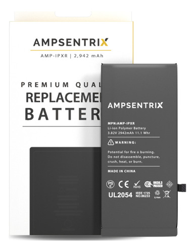 Batería Litio Compatible Con iPhone XR Ampsentrix