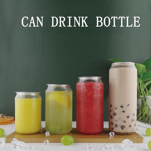 200 Uds. Botellas De Bebidas Desechables, Latas De Jugo