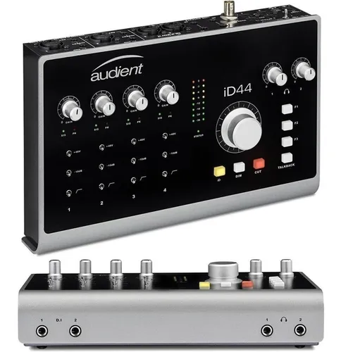 Interface De Audio Usb Audient Id44 Placa De Audio
