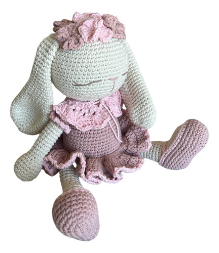 Coneja Tejida A Crochet Amigurumi