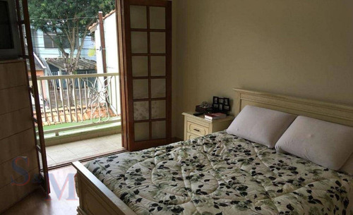 Imagem 7 de 11 de Sobrado Com 3 Dormitórios À Venda, 248 M² Por R$ 540.000,00 - Jardim Santo Alberto - Santo André/sp - So0325