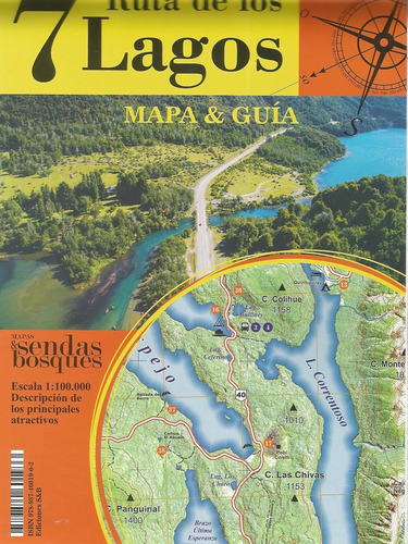 Ruta De Los 7 Lagos - Mapa Y Guía - Gustavo Santos