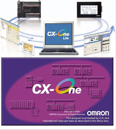 Plc Omron Software Cx-one V4.40 Multilenguaje 