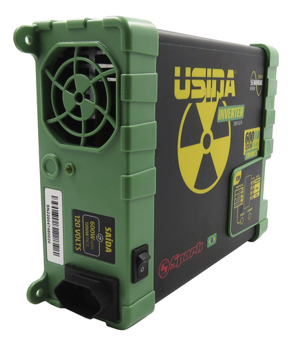 Inversor Tensão Senoidal Usina Inverter 600w 12 Volts 120v
