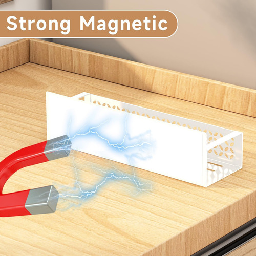 Estante De Especias Magnéticas Cailog 2 Paquete Para Refrige