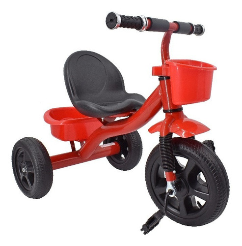 Triciclo Sencillo Para Niños Rojo Macilux