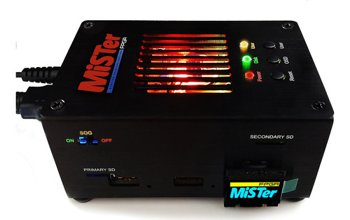 Mister Fpga Complete Edition + Pantalla Oled + 128gb + Juego (Usado)