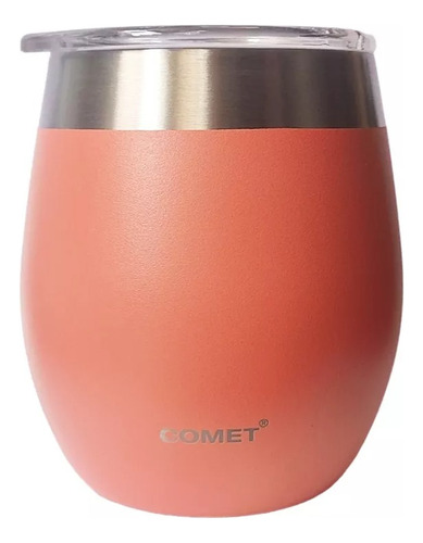 Mate Comet C/ Tapa 240 Ml Con Bombilla De Regalo