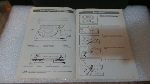 Manual De Instruções Aparelho Technics Sl-b210 Original (Usado)