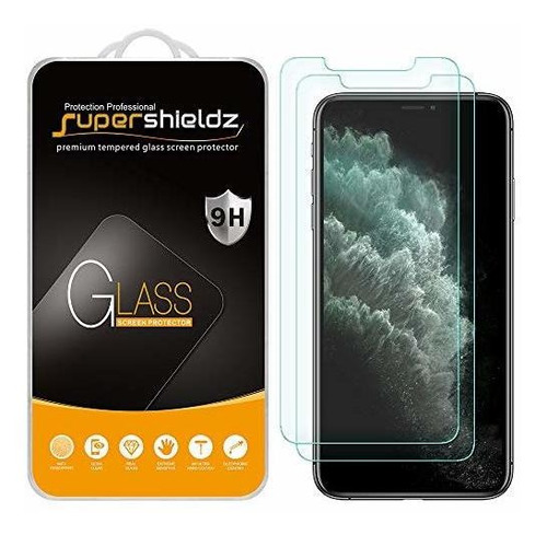 (2 Pack) Supershieldz Diseñado Para iPhone De Manzana Vt3ww