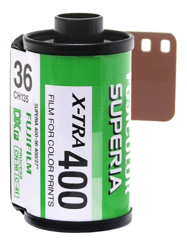 Rollo Fujifilm Superia X-tra 400 Asas X36 Exp Entrega