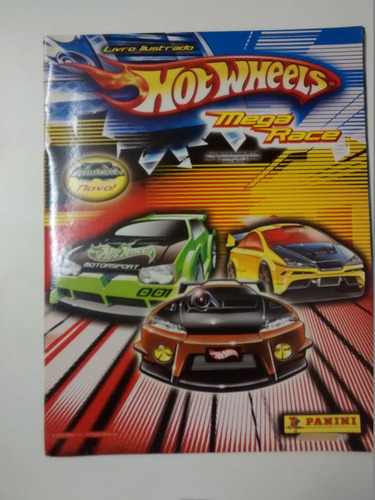 Álbum De Figurinhas Hot Wheels Mega Race 2005