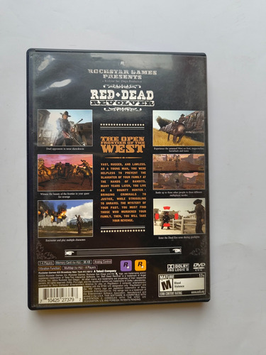 Red Dead Revolver Ps2 Playstation 2 (Usado)