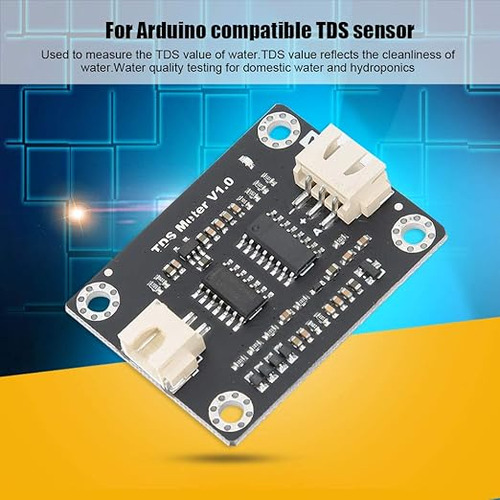 Módulo De Sensor De Control De Calidad Del Agua V1 Con Conector De Cable De Puente Xh2.54-3pin Para Arduino , 2 Sondas Para Monitoreo De Calidad De Agua Doméstica E Hidroponía, Sonda A Prueba De Agua