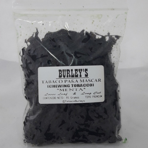 Tabaco Masticable Burley's. Tipo Redman. 85 Gramos