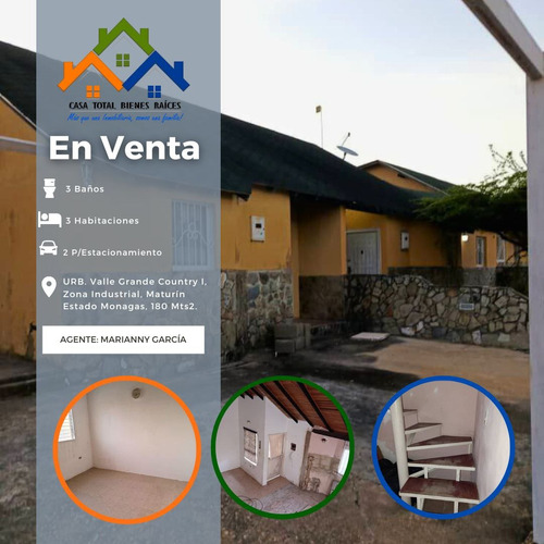 Se Vende Casa En La Urbanizacion Valle Grande Country