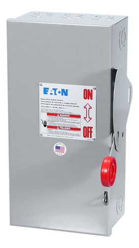 Desconectador Interruptor De Seguridad Dh361ugk 600v 30a
