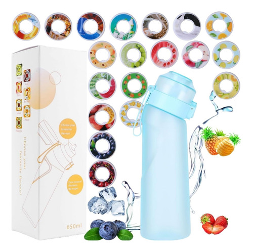 Upgrade 2.0 A1rup Water Bottle With 7 Random Flavour Pods,