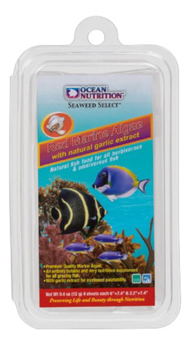 Alimento P Peces Ocean Nutricion Red Marine Algae 12g