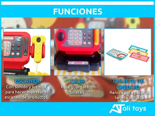 Caja registradora juguete lider new arrivals
