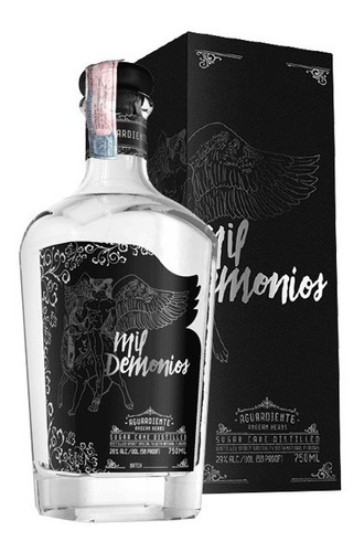 Aguardiente Mil Demonios 750ml - mL a $185