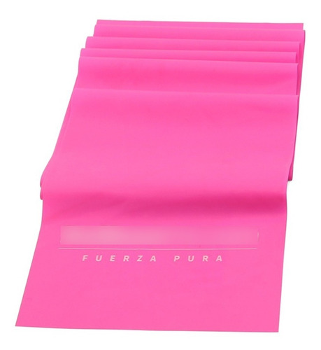 Imagen 2 de 6 de Banda Plana Elastica Latex Yoga Tiraband Balboafit Baja