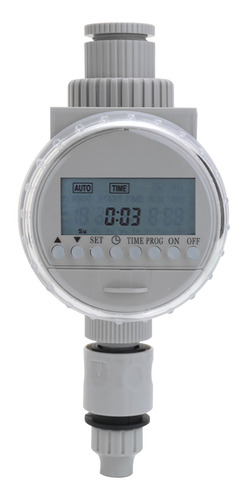 Pantalla Lcd Solar Blanca, Control De Riego De Jardines, Agu