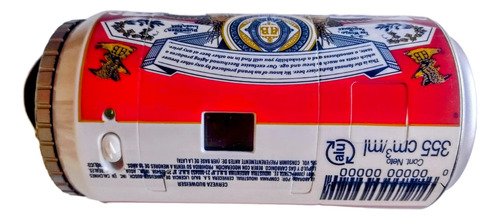 Camara De Fotos Budweiser De Coleccion 35 Mn Impecable Blanco