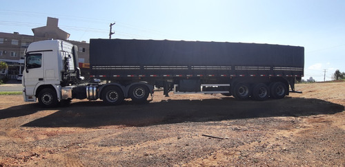 Imagem 4 de 25 de Mercedes Benz Mb Actros 2546 2018 E Carreta Rodolinea 2013