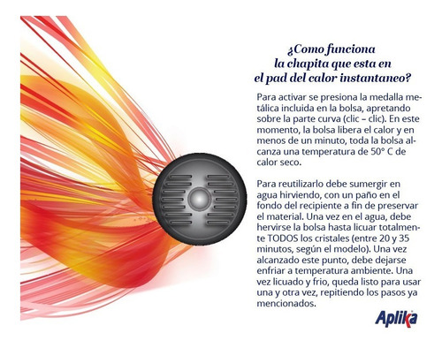 Almohadilla Lumbar, Calor Instantáneo- Ciática- Cólico Renal