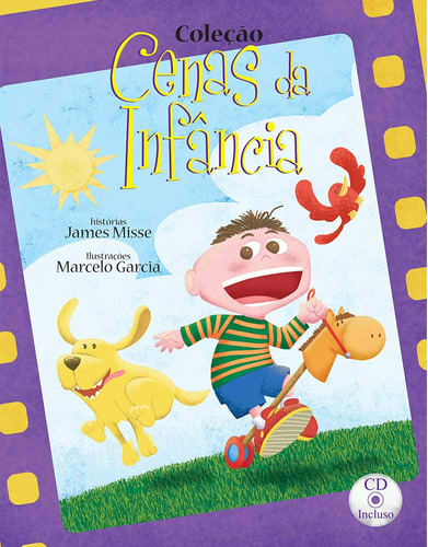 Livro Cenas Da Infância + Cd, De Misse, James. Editora Pe Da Letra, Capa Mole Em Português, 2020