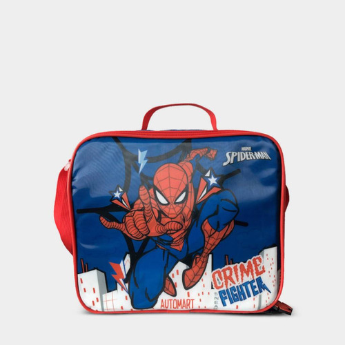 Loncheras Artesco Ar16380391 Spiderman Color Azul