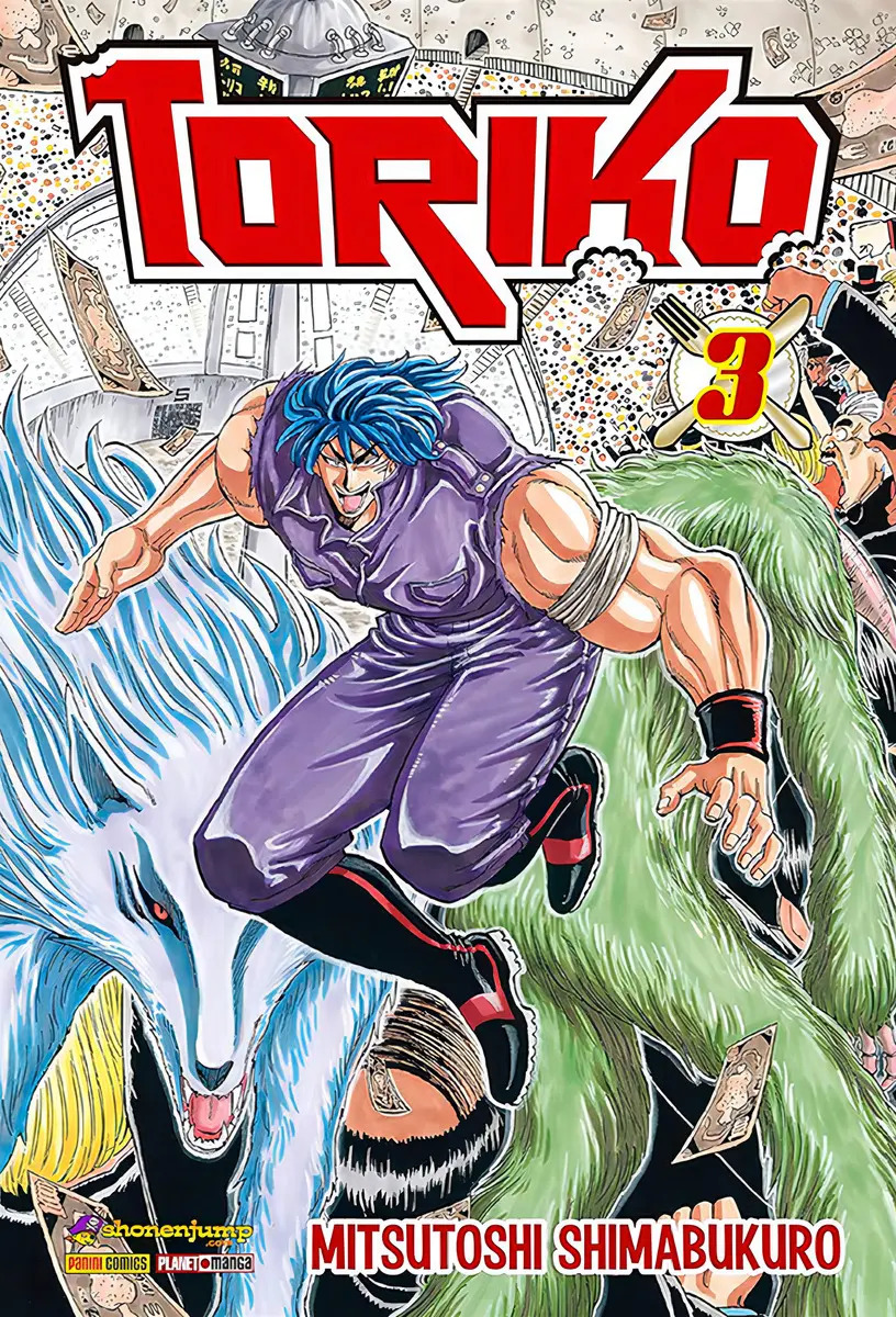 Capa de Toriko Volume 3
