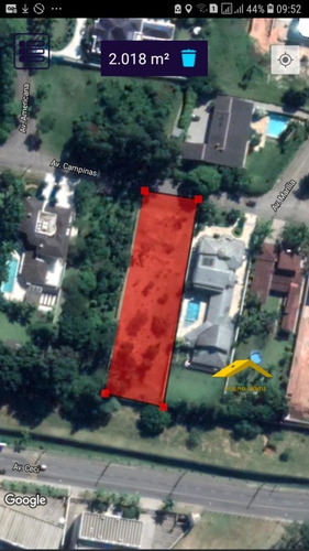 Terreno A Venda No Bairro Tamboré Em Barueri - Sp. - Vptb1t14-1