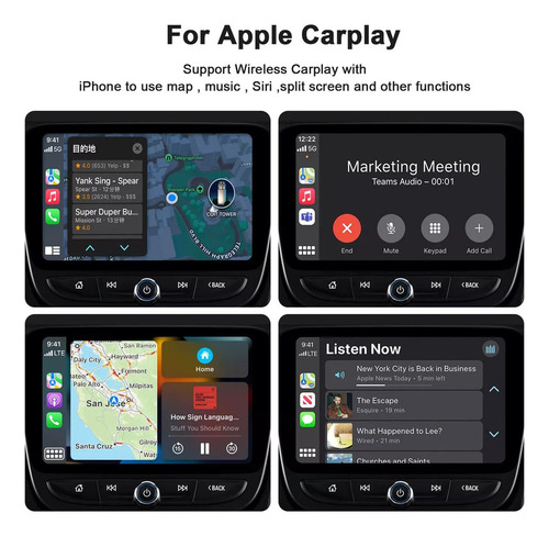 Conversor De Adaptador De Carro Carplay Sem Fio Para Androi