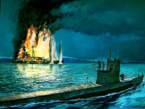 1/350 Diecast, Submarino U-47, Gunther Prien