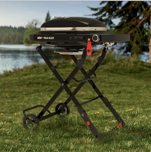 Asador Weber Traveler Negro Mate