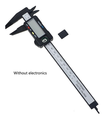 Caliper Medición Vernier Calibrador Micrómetro 150mm 6 Lcd