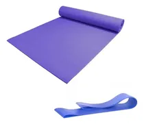 Comprar Kit Mat Yoga 4mm + 1 Banda Circular Latex Yoga Pilates Gym P