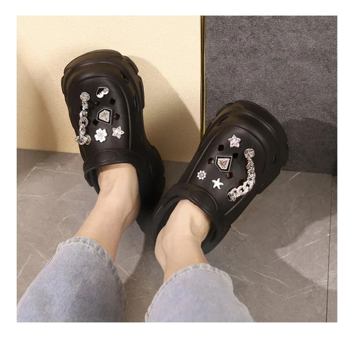 Zapatillas De Playa Con Plataforma, Zuecos, Sandalias, Moda