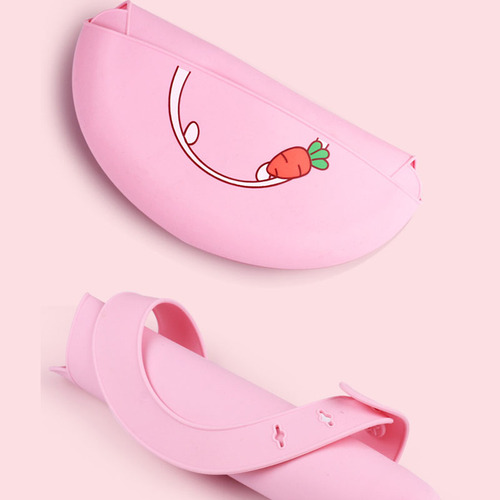 Babador De Silicone Gumy Com Pega Migalhas