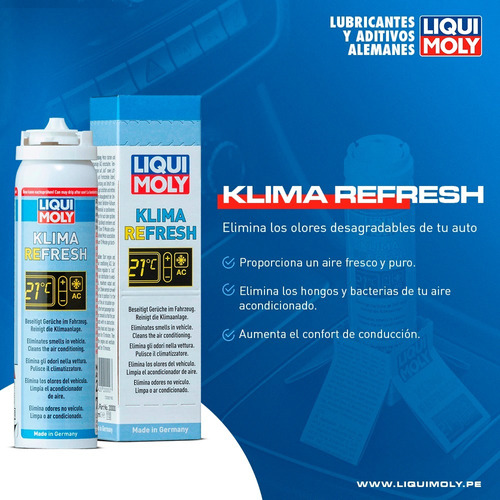 Limpieza + Desinfectante De Aire Acondicionado / Liqui Moly®