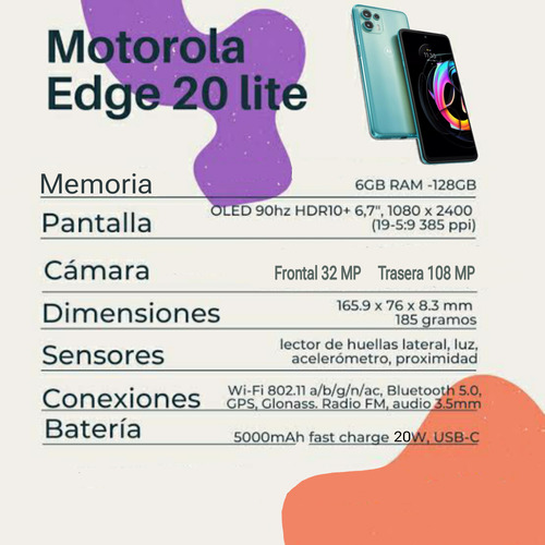 Motorola Edge 20 Lite 