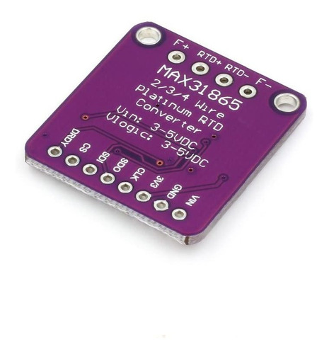 Max31865 Platinum Resistance Temperature Detector Module