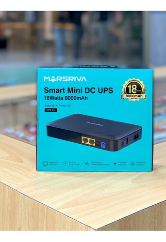 Marsriva Smart Mini Dc Ups Para Routers Kp2 Ec 8.000mah