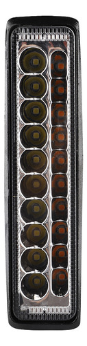 Barra De Luz Led Para Motocicleta, 60 W, 20 Luces Delanteras